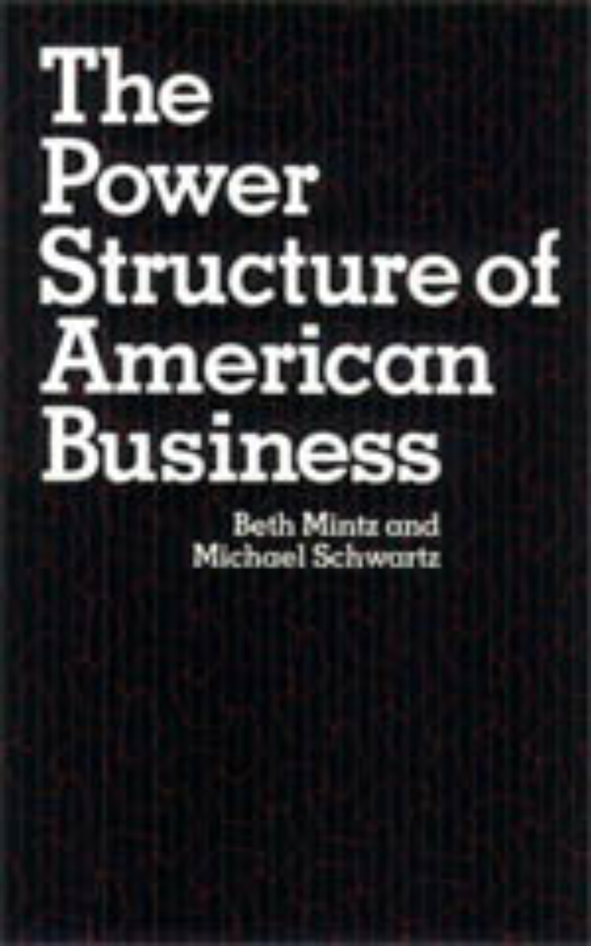 The Power Structure of American Business