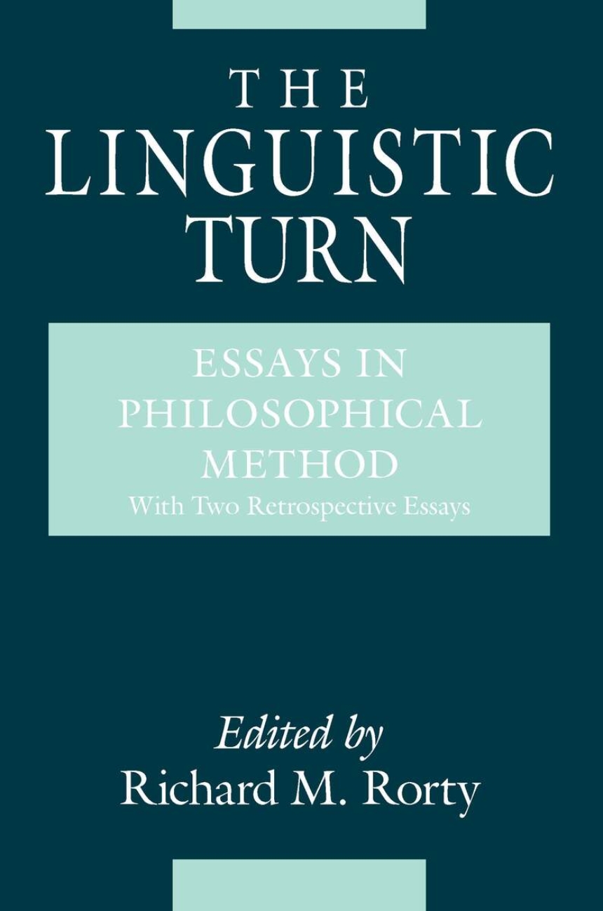 The Linguistic Turn