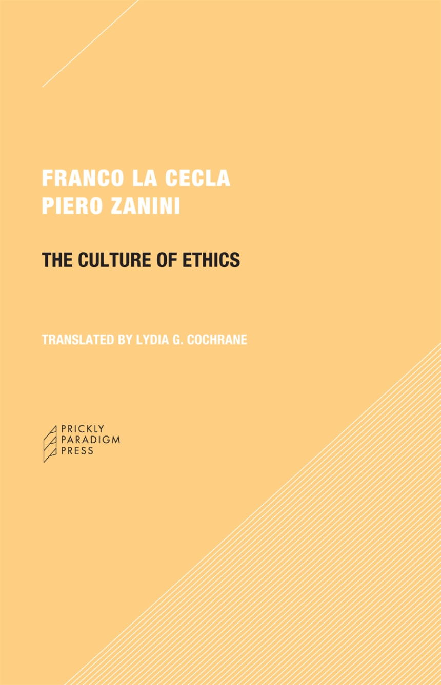 The Culture of Ethics