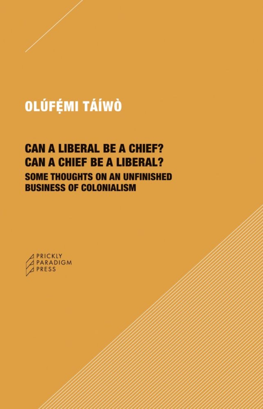 Can a Liberal be a Chief? Can a Chief be a Liberal?