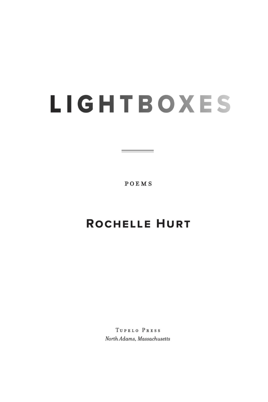 Lightboxes