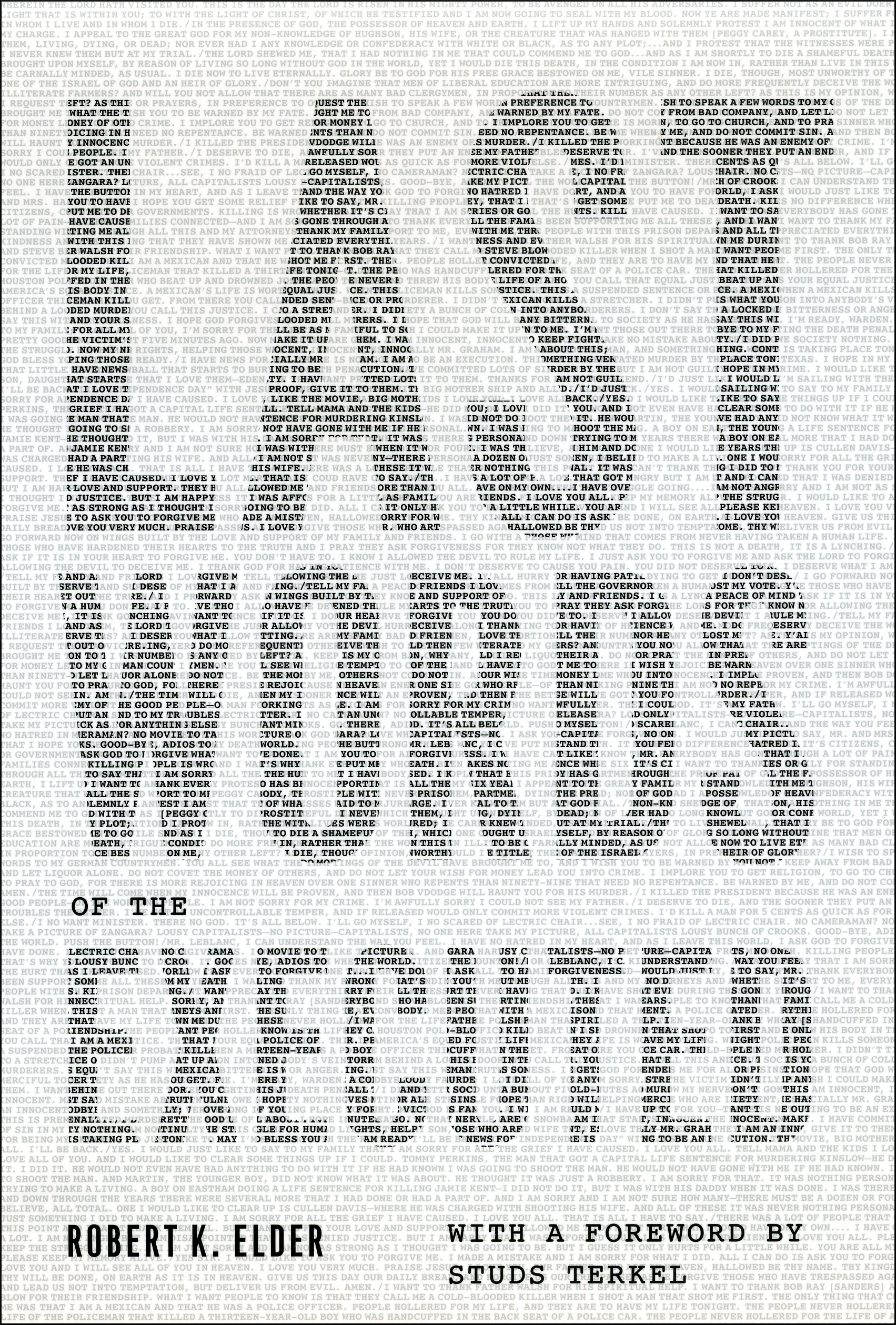 Last Words of the Executed