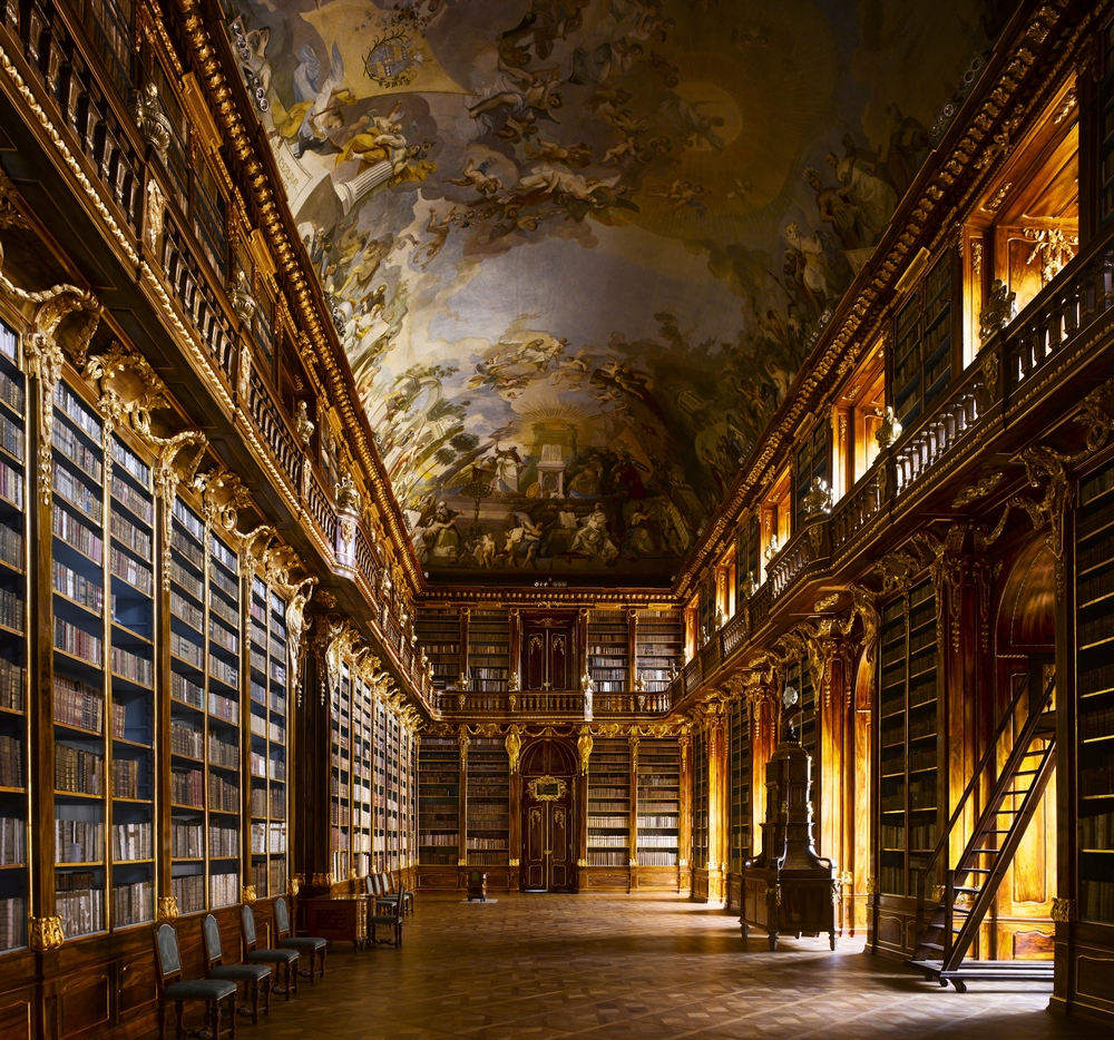 Strahov Monastery, Philosophical and Theological Halls; Prague, Czech Repulic